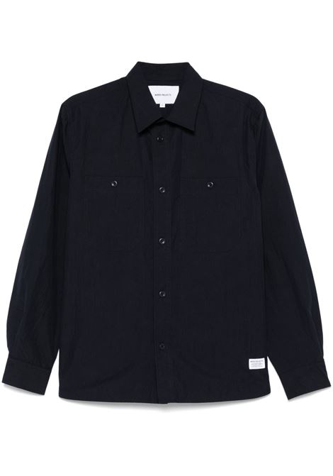 silas shirt man navy NORSE PROJECTS | N40-08257004